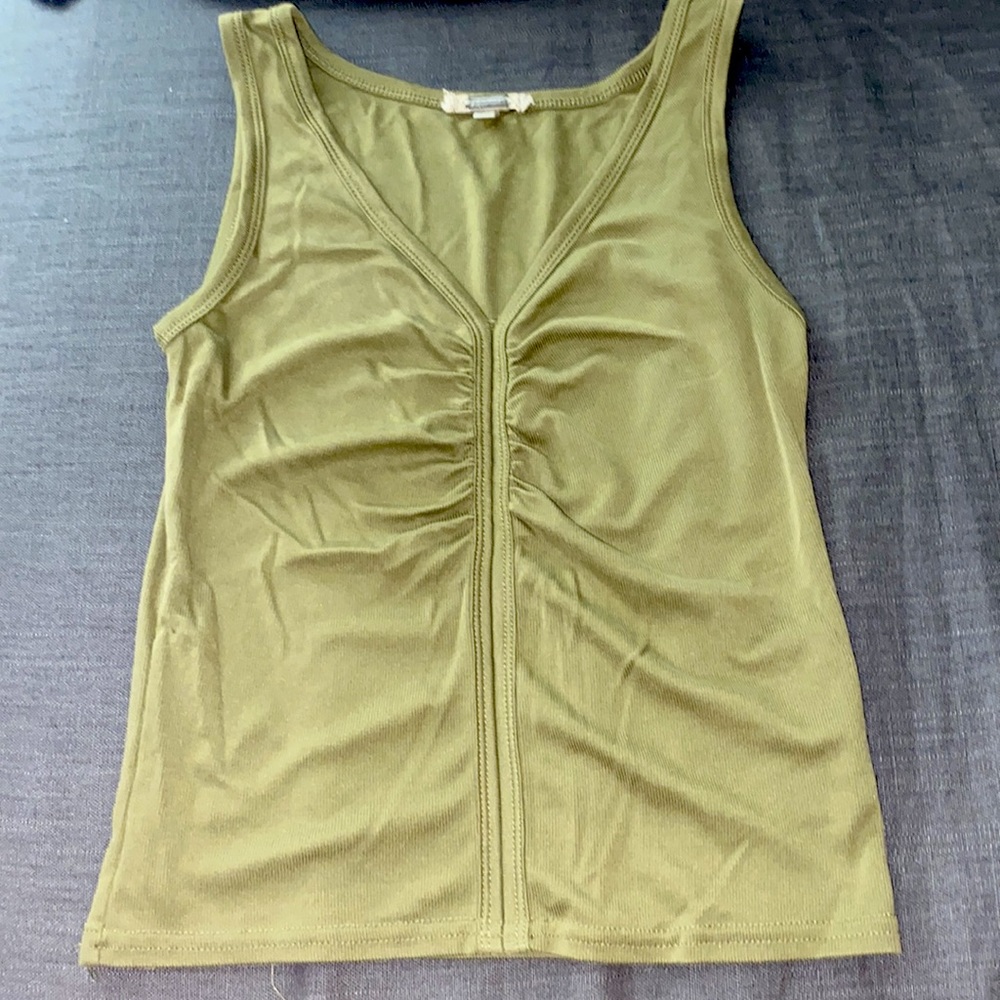 Ruched tank!